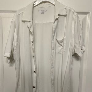 White button down!